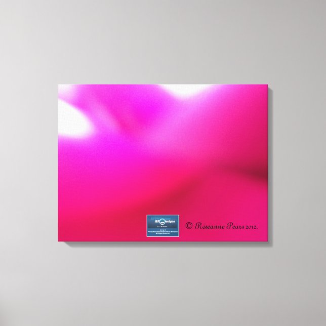 Toile Canvas 2 (FuchsiaTwist) RFPMDesigns ©️ 2012 (Recto)