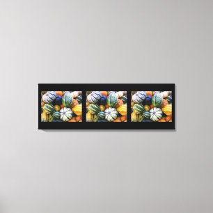 Toile Canvas Art Fall Gourds