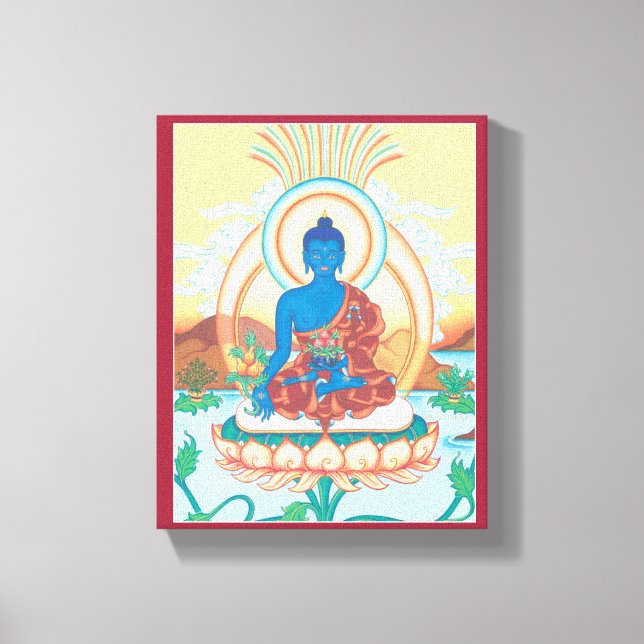 Toile CANVAS - Bouddha de médecine - Bouddha du pouvoir  (Recto)