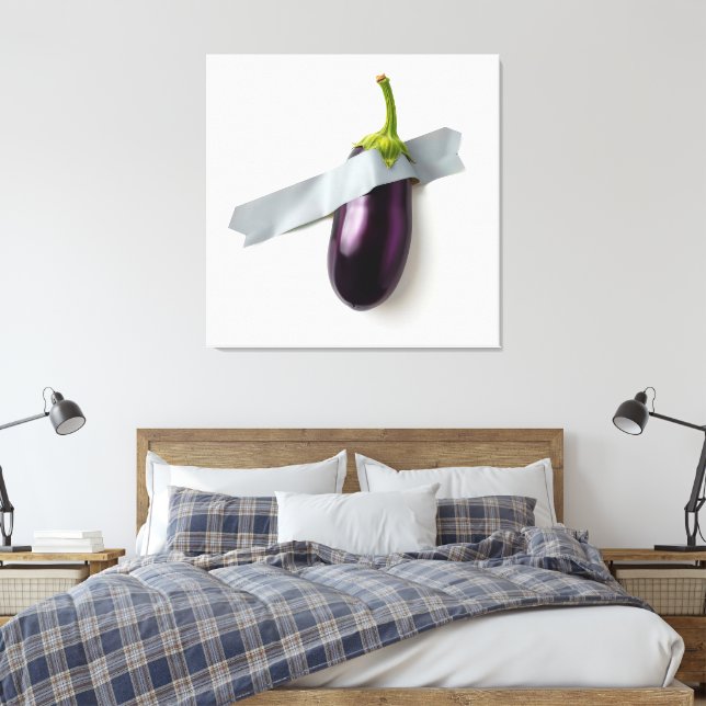 Toile Canvas d'aubergines à pâte de canard (Insitu(Chambre))