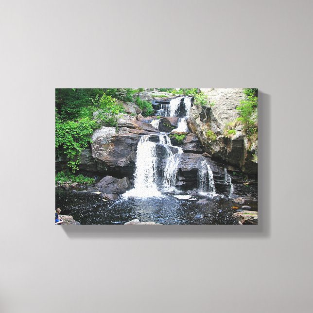 Toile Canvas de cascade (Recto)