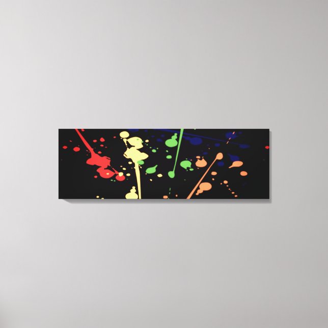 Toile Canvas de mur de peinture (Recto)