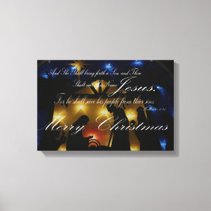 Toile Canvas de Noël