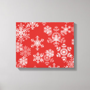 Toile Canvas de vacances Art-Snowflakes