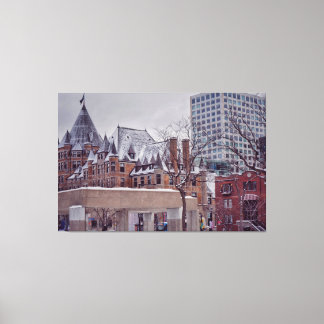 Toile Canvas des Beaux-Arts du Montréal historique