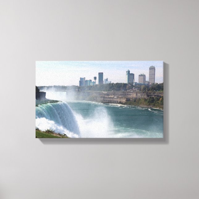 Toile Canvas enrobée de Niagara Falls (Recto)