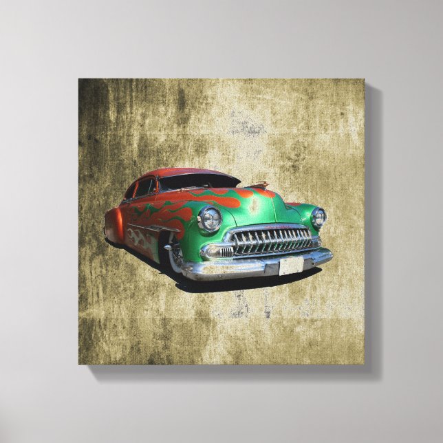 Toile Canvas Enveloppé De Voiture Classique (Recto)