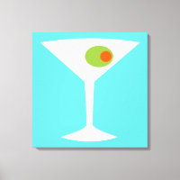 Canvas étirée Martini Movie Classique (plus grande