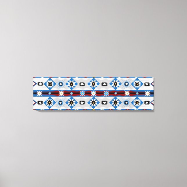 Toile Canvas étirés en Sioux d'Amérique native (Recto)