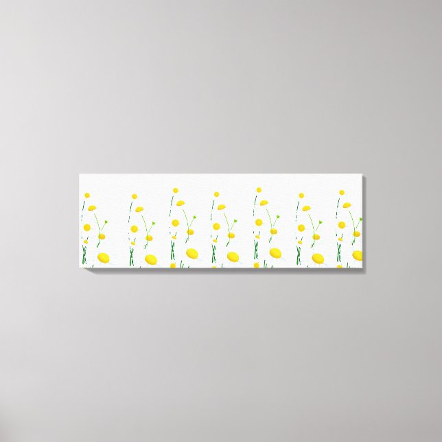 Toile Canvas Mur Art-Blanc (Recto)