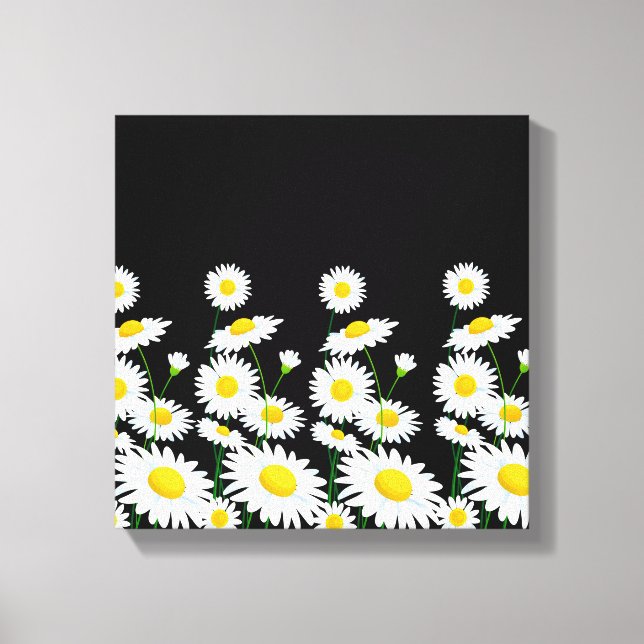 Toile Canvas Mur Art-Blanc (Recto)
