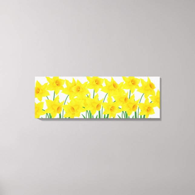 Toile Canvas Mur Art-Daffodiques (Recto)