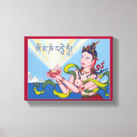 CANVAS - Offrir une déesse au mantra tibétain