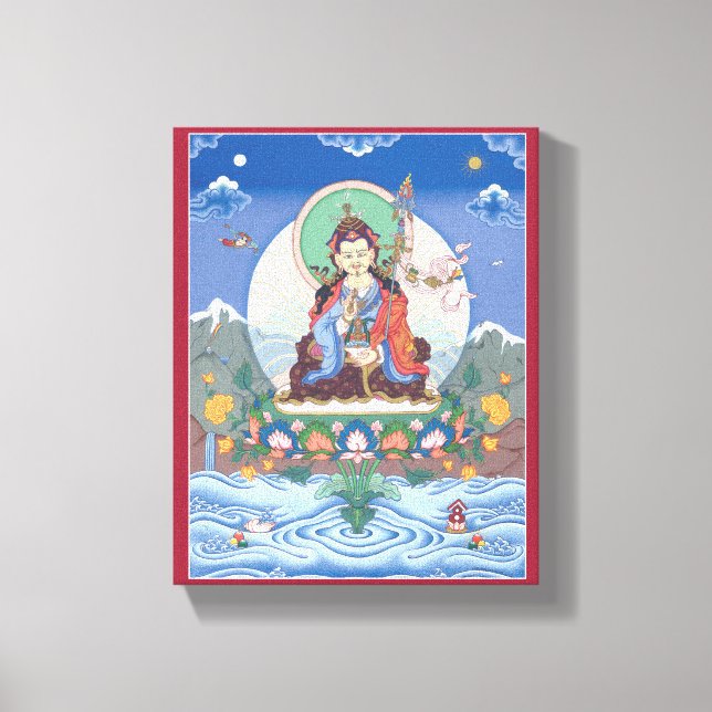 Toile CANVAS - Padmasambhava - Le Lotus né (Recto)