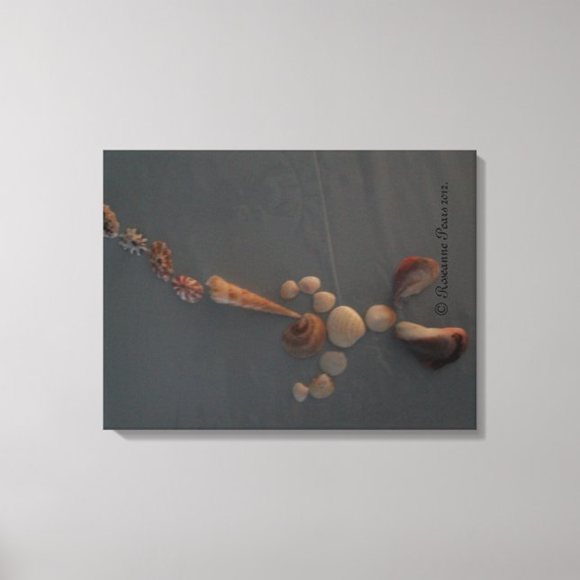 Toile Canvas-SeaShellManBlownHorn© Roseanne Pears 2012 (Recto)