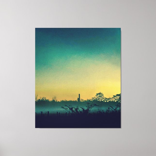 Toile Canvas Sunset (Recto)