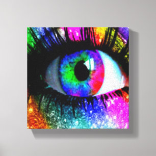 Toile Canvus d'oeil magique