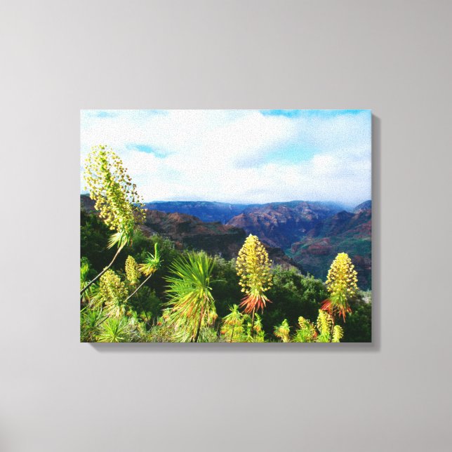 Toile Canyon de Waimea | Kauai, Hawaii (Recto)