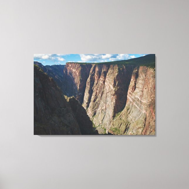 Toile Canyon noir (Recto)
