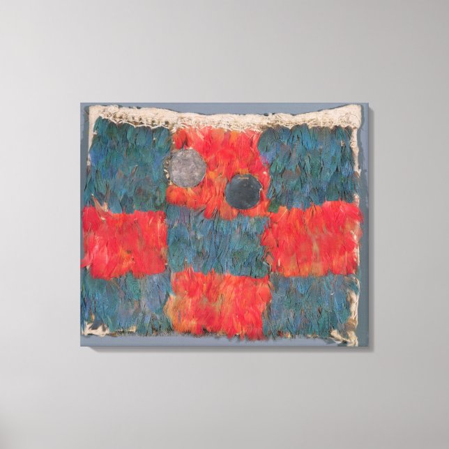 Toile cape à plumes (Recto)