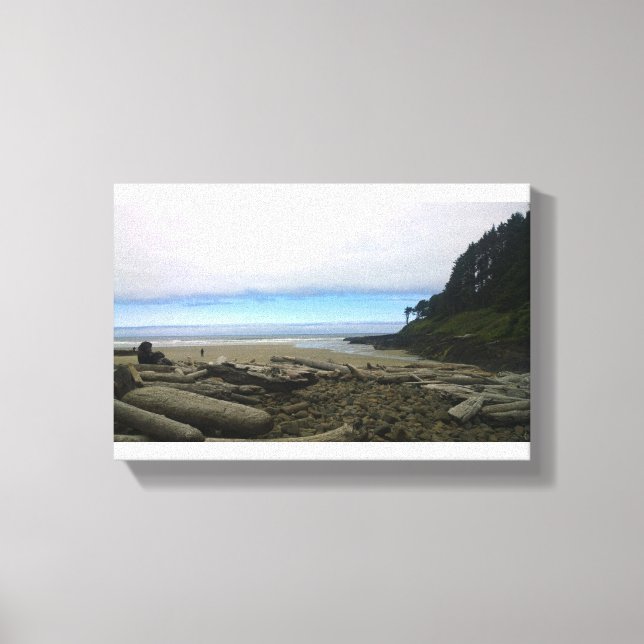 Toile Cape Cove, Cape Perpetua, Oregon (Recto)