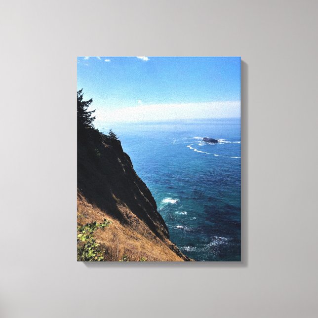 Toile Cape Foulweather, Newport, Oregon (Recto)