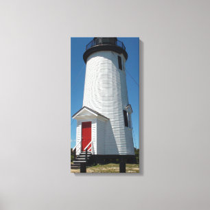 Toile Cape Poge Light House sur le vignoble de Martha