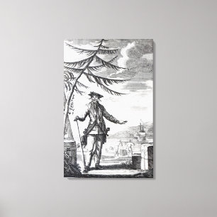 Toile Capitaine Teach, généralement appelé Blackbeard