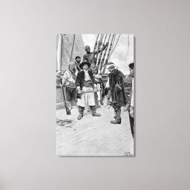 Toile Capitaine Tongrelow a pris le plus grand, illustra (Recto)