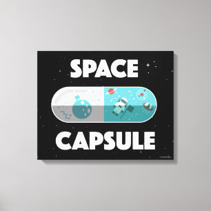 Toile Capsule spatiale