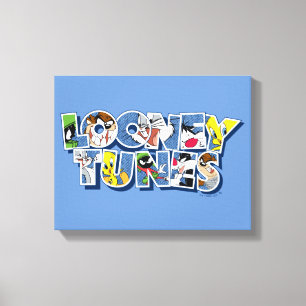 Toile Caractères LOONEY TUNES™ en lettres