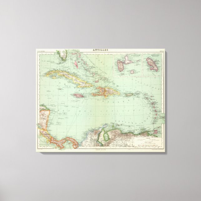 Toile Caraïbes (Recto)