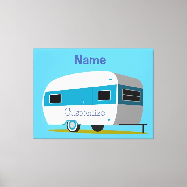 Toile Caravan Camper RV Thunder_Cove (Recto)