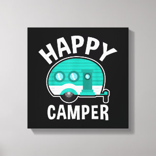 Toile Caravane Camping-car Vacances Drôle Camping-car