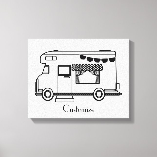 Toile Caravane de camping RV Thunder_Cove (Recto)