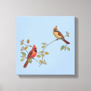 Toile Cardinal Couple