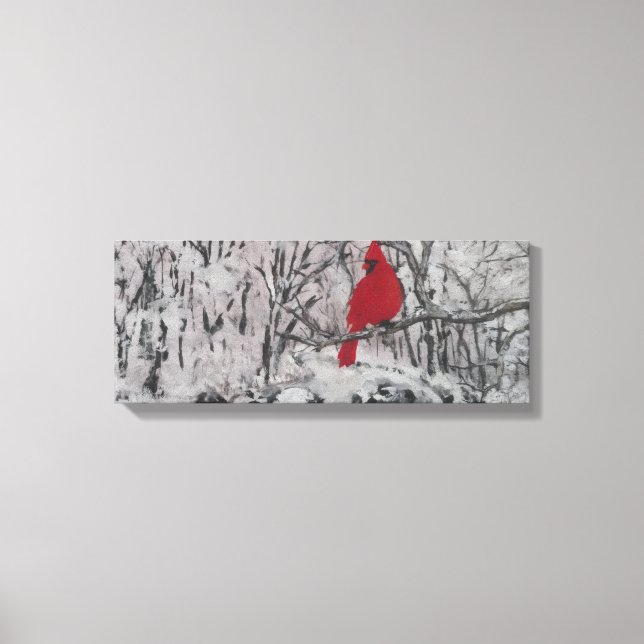 Toile Cardinal in Snow (Recto)