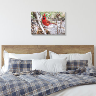 Toile Cardinal vibrant