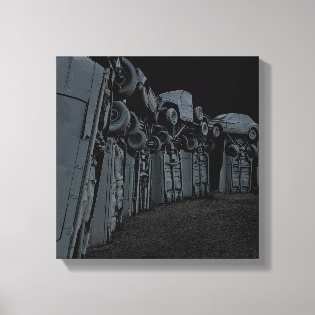 Toile carhenge (Recto)