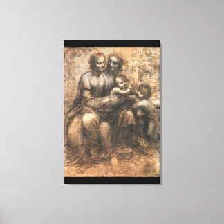 Toile Caricature de Léonard de Vinci (1499-1500)