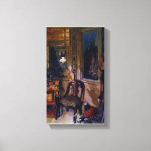 Toile Carl Larsson Vintage Le Coin Jouets