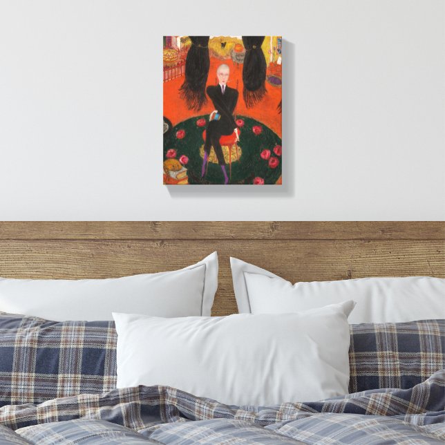 Toile Carl Van Vechten par Florine Stettheimer (Insitu(Chambre))
