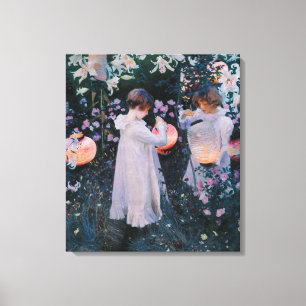 Toile Carnation, Lily, Lily, Rose (John Singer Sargent)