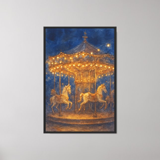 Toile Carnaval de nuits (Recto)