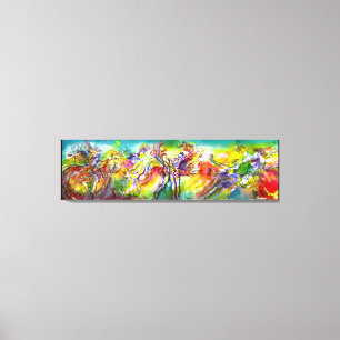 Toile CARNAVAL ITALIEN / Danse, Musique, Théâtre