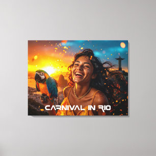 TOILE CARNIVAL À RIO