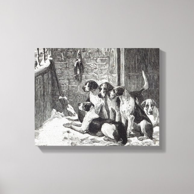 Toile Carol de Noël, de 'Leisure Hour', 1888 (Recto)