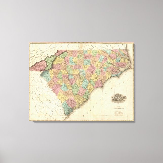 Toile Caroline du Nord et Caroline du Sud 3 (Recto)