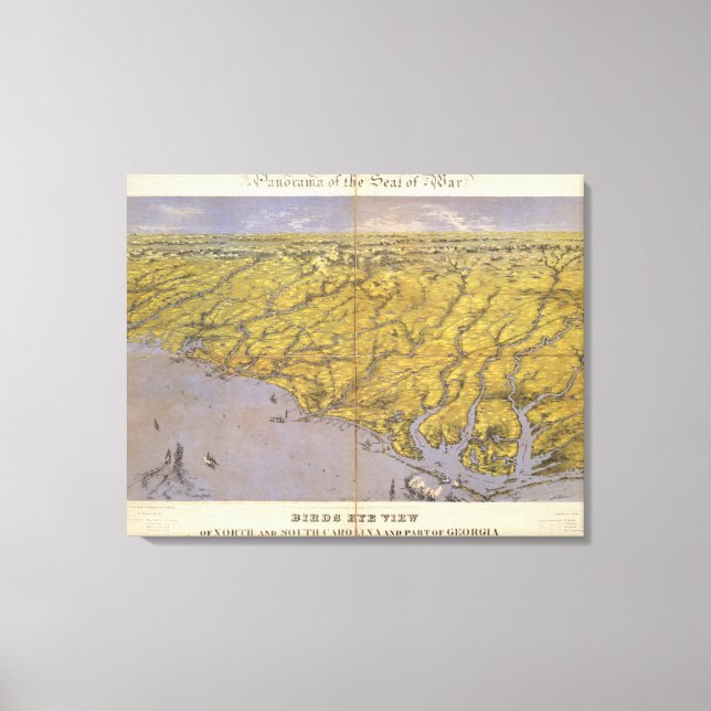 Toile Caroline du Nord et Caroline du Sud 3 (Recto)