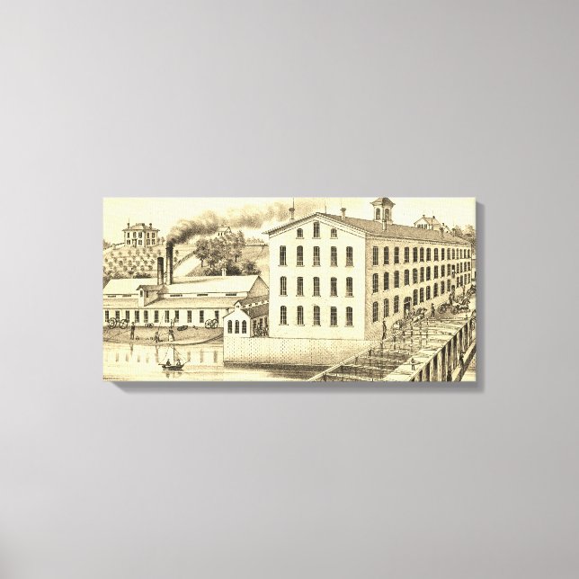 Toile Carpentersville Illinois Illinois Iron et Bolt Co (Recto)